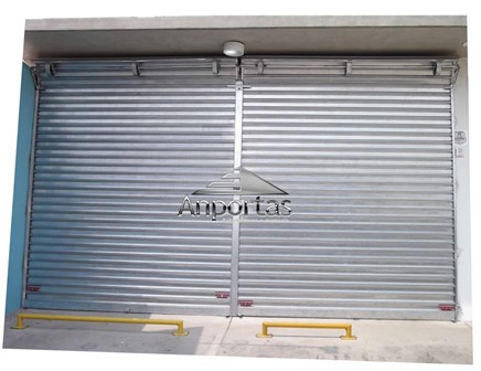 Portas de enrolar manual Bauru